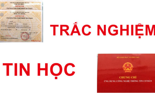 Câu hỏi trắc nghiệm ôn thi Chứng chỉ Ứng dụng CNTT Cơ bản