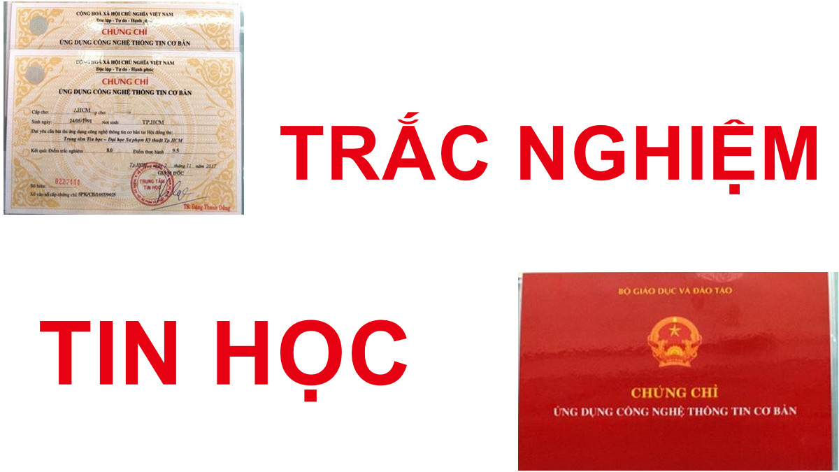 Câu hỏi trắc nghiệm ôn thi Chứng chỉ Ứng dụng CNTT Cơ bản