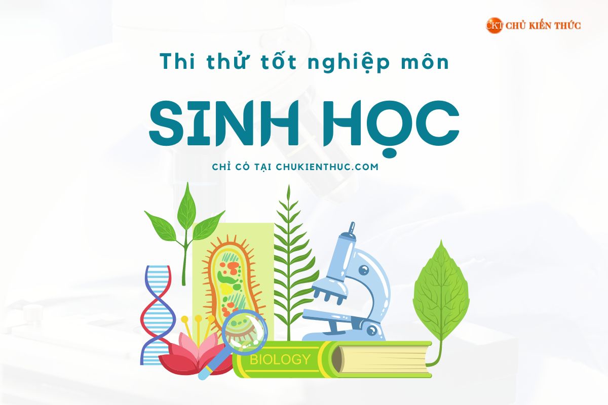 Trắc nghiệm thi thử tốt nghiệp môn Sinh Học