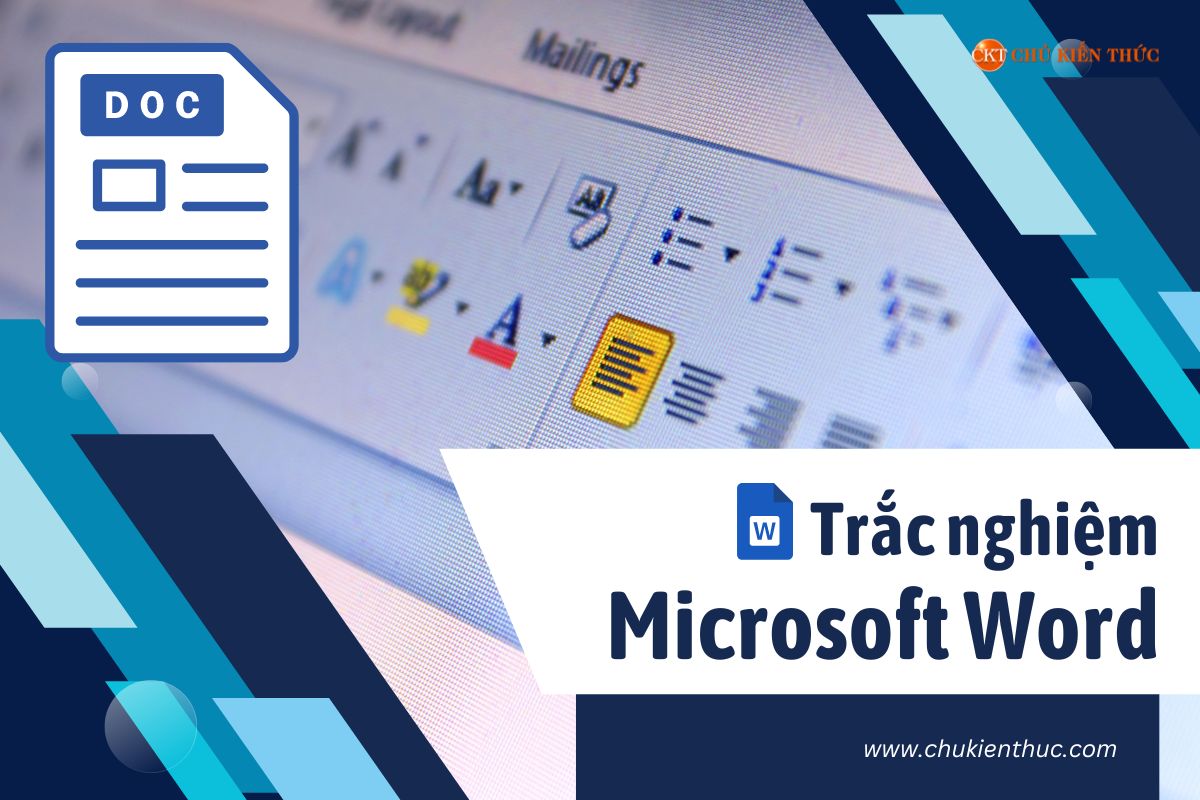 Trắc nghiệm Microsoft Word